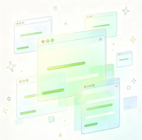 抽象的科技光影背景图